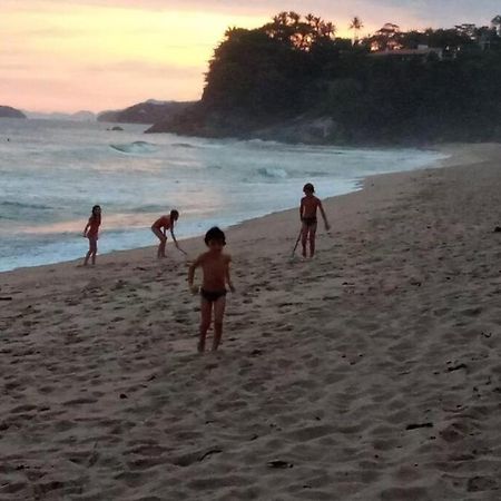 Altar Da Praia Vermelha 180° De Vista Para O Mar Убатуба Экстерьер фото